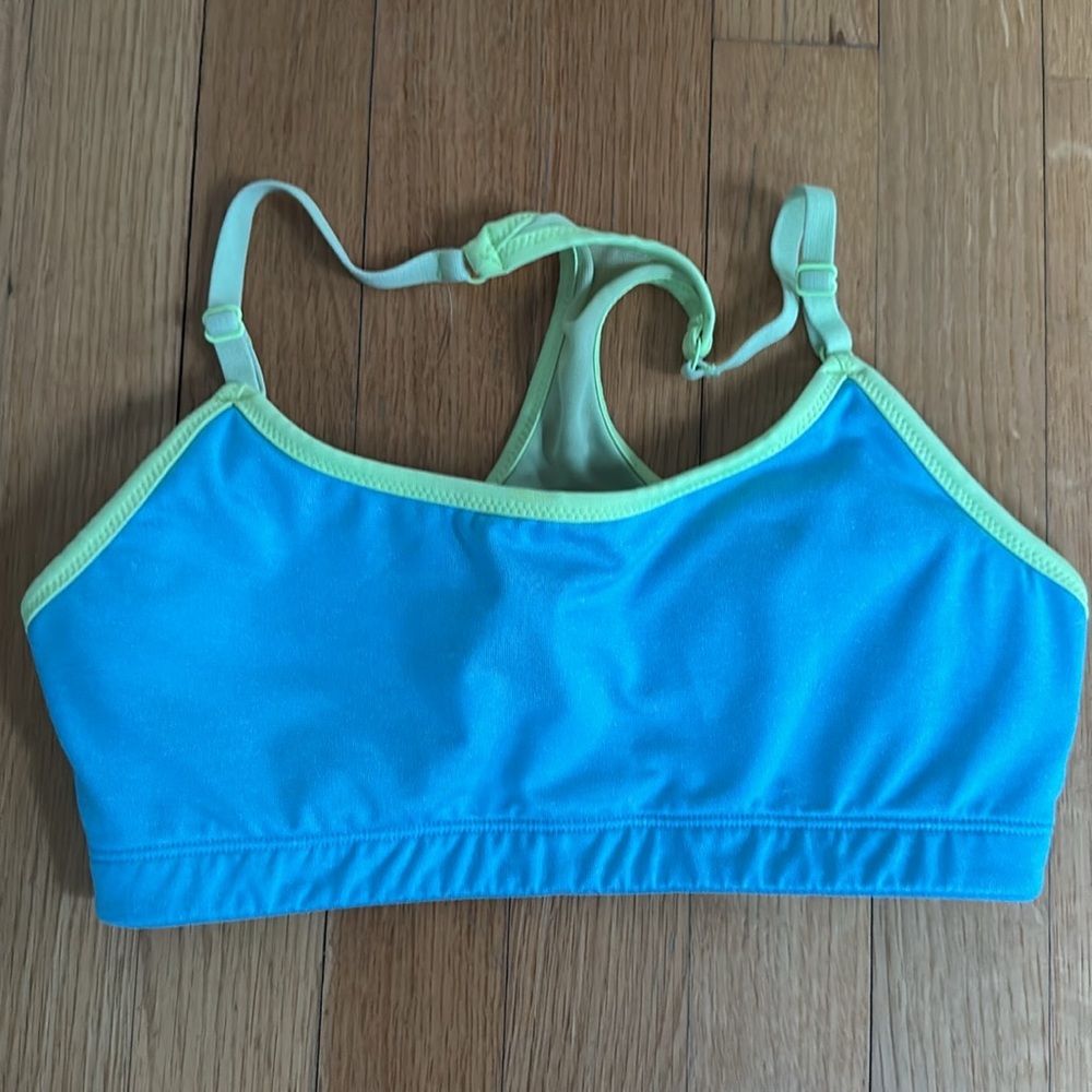 Marika Tek Racerback Sports Bra with Keyhole Styling